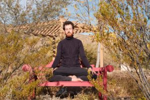 Robin Moisson meditating